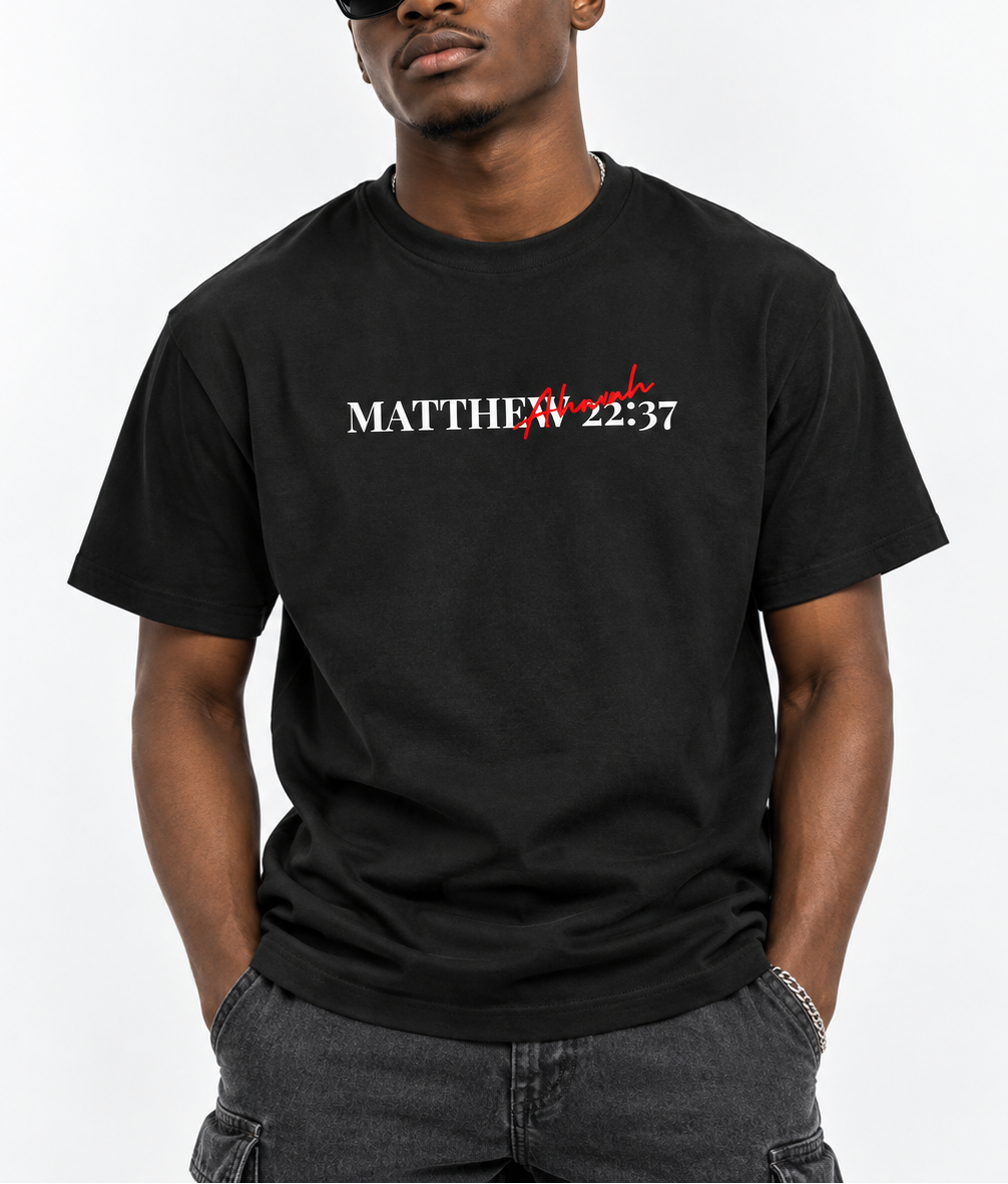 Lover of Christ | Matthew 22:37 T-Shirt