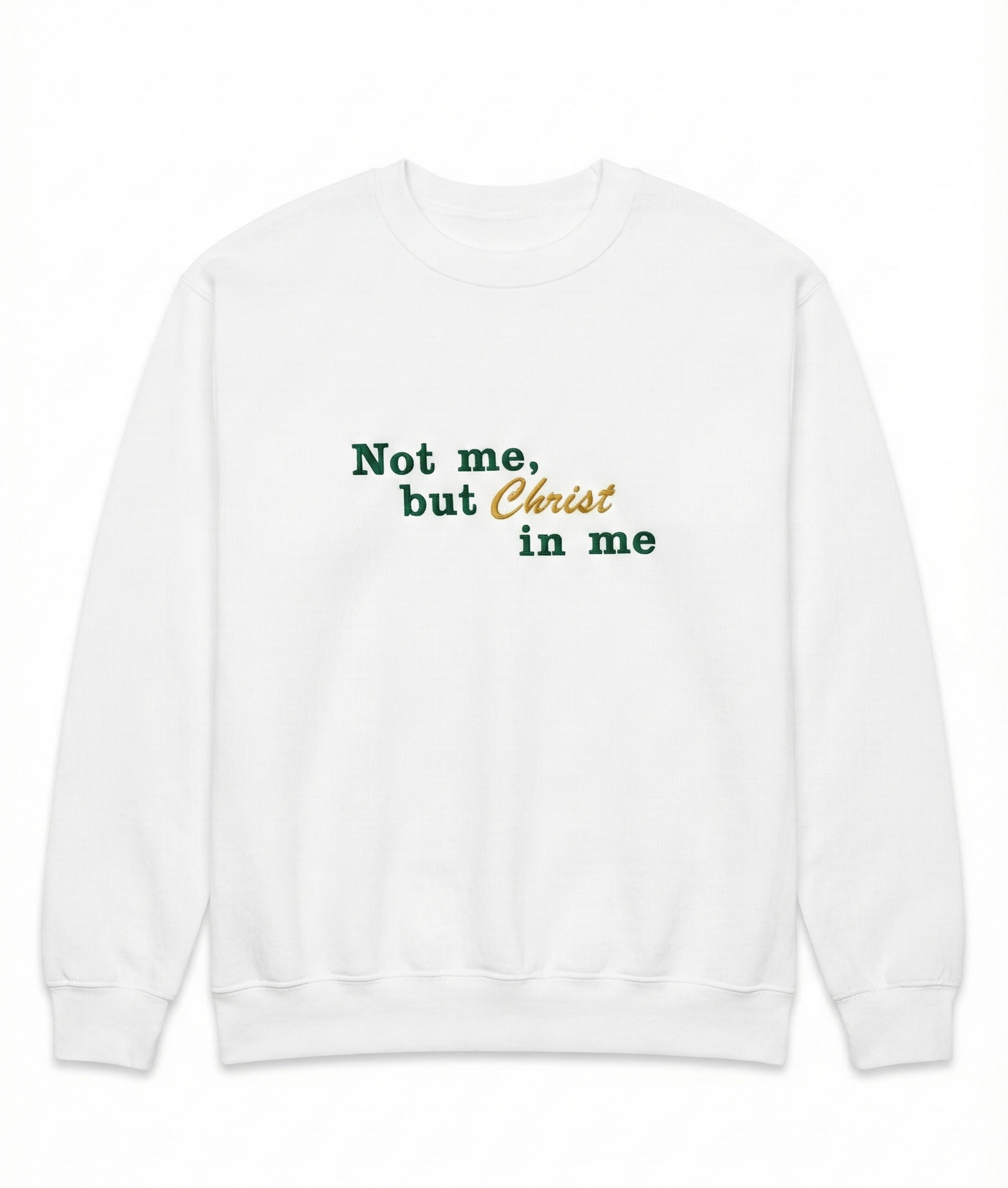 Not Me, but Christ in me Sweatshirt